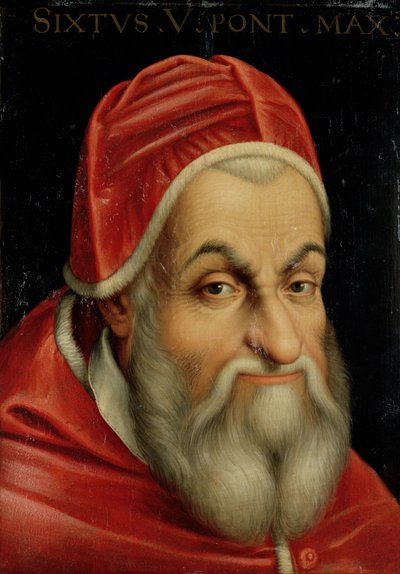 Pope Sixtus V by Italian School